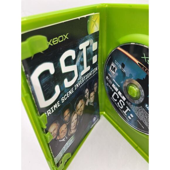 CSI: Crime Scene Investigation (Microsoft Xbox, 2004) (Free Shipping Deal) - CIB - Picture 6 of 7